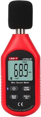 Produktbild von UNI-T, UT353BT, Mini-Schallpegelmessgerät, 30dB-130dB, Bluetooth
