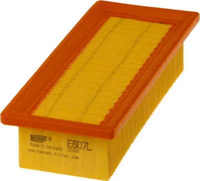 Produktbild von Luftfilter HENGST FILTER E607L für FIAT PUNTO (176) Filtereinsatz