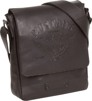 Produktbild von MUSTANG Leder Umhängetasche Valencia Assis Shoulderbag Brown dunkelbraun