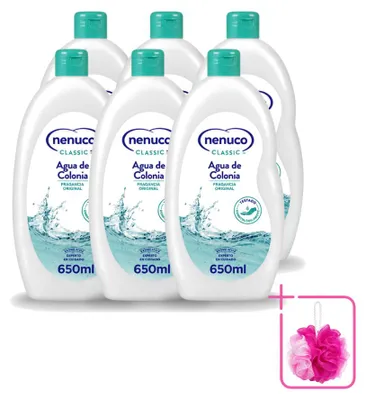Productafbeelding van 6 x Nenuco Eau de Cologne Klassik - 500 ml - Voordeelverpakking - 6 stuks