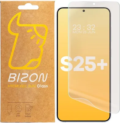 Produktbild von Folia matowa Bizon Glass Film Sun do Galaxy S25 Plus, 2 sztuki