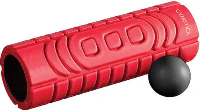 Produktbild von Gymstick Travel Roller With Myofascia Ball Massage-roller Rot 10x30x10 cm Rot 10x30x10 cm