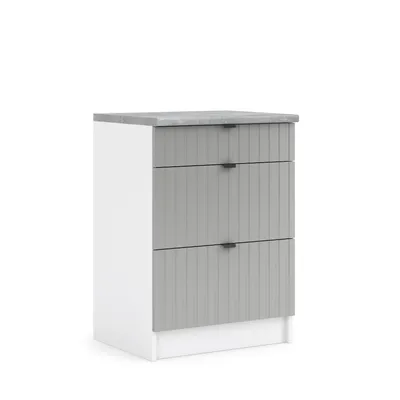 Obrázek produktu pro Kuchyňská skříňka spodní 60 cm - LAM SZ60 3SZ - Dvířka CINDY