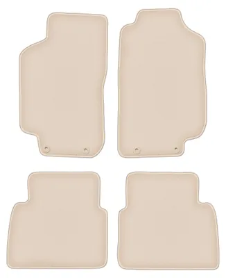 Image de Tapis de sol en moquette pour Saab 9-5 I Y3SE 1997-2005 (berline/break) – jeu 4 pièces, beiges, sur mesure – Wielganizator FORTUNA
