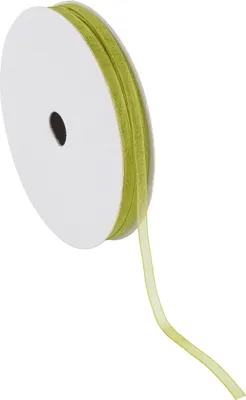 Produktbild von Organzaband, ca. 3 mm breit, 10 m Maigrün