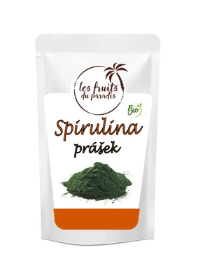 Obrázek produktu pro Spirulina prášek BIO 500 g LES FRUITS DU PARADIS