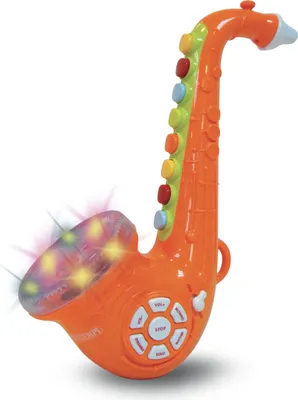 Zdjęcie produktu dla Bontempi Baby Saxophone, Instrument muzyczny zabawka, Saksofon, 3 lat(a), AA, 350 g, Pomaraczowy