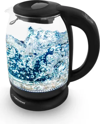Obrázek produktu pro Esperanza EKK027 Rychlovarná konvice 1,7 l černá, průhledná 2200 W