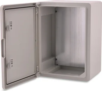 Produktbild von BOXEXPERT Wandschrank-Gehäuse Serie Fleet 400x300x220mm grau