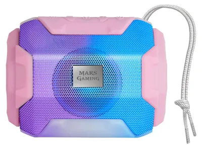 Zdjęcie produktu dla Mars Gaming MSBAXP, 10 W, 16 - 20000 Hz, Przewodowy i Bezprzewodowy, 10 m, Micro-USB, Przenośny głośnik stereo