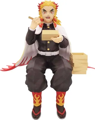 Produktbild von Demon Slayer: Kimetsu no Yaiba Nudelstopper aus PVC-Statue Rengoku Kyojuro 14 cm
