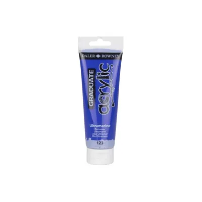 Produktbild von Daler-Rowney Graduate, 120 ml, Blau, Tube, Wasserfest
