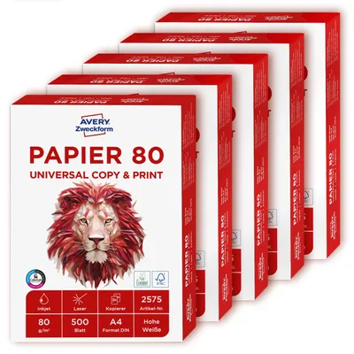 Image de Papier pour imprimante Avery 2575 mat