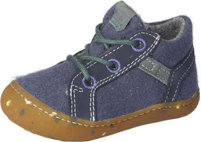 Produktbild von RICOSTA Boots CEN von PEPINO Walklodenfutter Winterschuhe Schnürer Jungen Mädchen uni nautic marine Größe 26