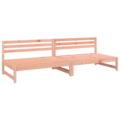 Produktbild von vidaXL Garten-Mittelsofas 2 Stk. 120x80 cm Massivholz Douglasie