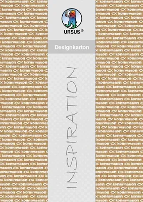 Produktbild von Ursus 25x Fotokarton Bastelkarton Designkarton 250g/m² Konformation