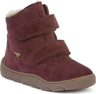 Produktbild von Froddo Zeru Tex Furry Barefoot Bordeaux Größe EU 27