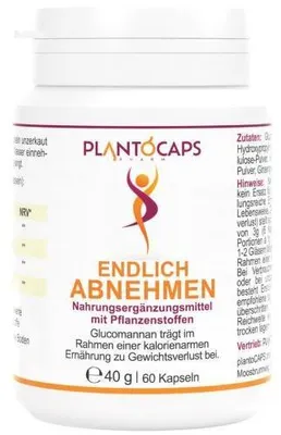 Zdjęcie produktu dla Kapsułki wyszczuplające Plantocaps Finally 60 kapsułek