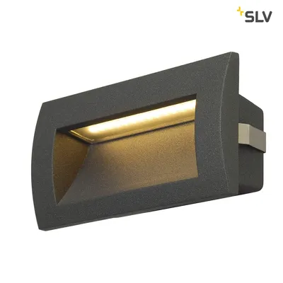 Produktbild von SLV 233625 DOWNUNDER OUT LED M Wandeinbauleuchte anthrazit
