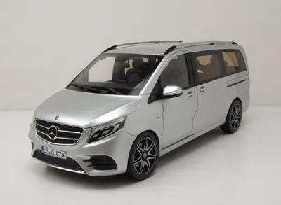 Produktbild von Norev 183871 Mercedes V-Klasse AMG-Line 2018 silber 1:18