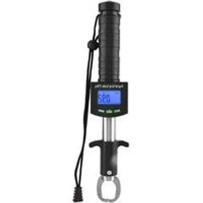 Produktbild von Fischer 3 in 1 Digitales Angelschnur Gewichtsmaß 25kg-55lb Greifer mit Bandmaß.