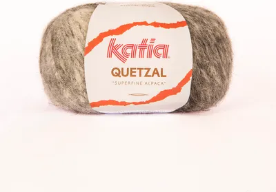 Produktbild von QUETZAL von Katia - GRIS/CRUDO (74) - 50 g / ca. 140 m Wolle