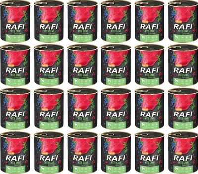 Produktbild von Dolina Noteci Rafi Nassfutter für Hunde mit Wildfleisch - 800g