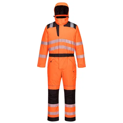 Produktbild von Portwest PW352 PW3 Hi-Vis Winteroverall Orange/Black Gr. XL