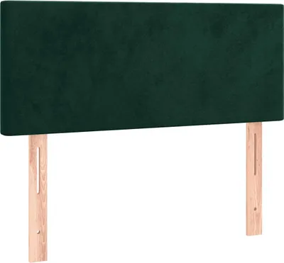 Produktbild von vidaXL Kopfteil Dunkelgrün 80x5x78/88 cm Samt