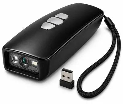 Productafbeelding van LOXS Draadloze barcodescanner met Bluetooth, geschikt voor 1D/2D-codes en QR-codes