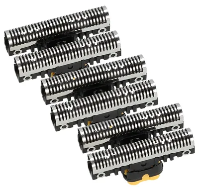 Produktbild von vhbw 3x Klingenblock kompatibel mit Braun C&R 8990, 8991, 8987, 8995, 8795, 8915, 8970, 8975, 8985, 8986 Rasierer Schwarz Silber