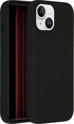 Produktbild von Accezz Liquid Silikoncase mit MagSafe iPhone 15 - Schwarz