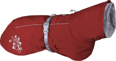Produktbild von Hurtta Extrem Warmer, Hund, Jacke, Grau, Rot, Winter, 400 mm, 45 cm