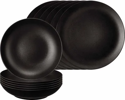 Produktbild von Seltmann Weiden Liberty Velvet Black Tafelservice 12-teilig