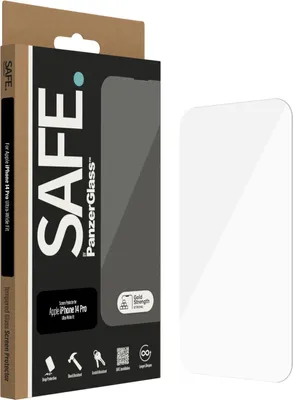 Image de PanzerGlass SAFE. by ® Screen Protector iPhone 14 Pro | Ultra-Wide Fit