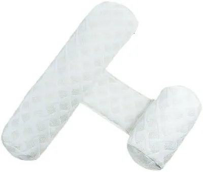 Produktbild von Verstellbarer Anti-Roll-Baby-Seitenschläfer-Keil, atmungsaktiver Säuglings-Schlafpositionierer mit abnehmbarem Bezug für Bequeme Unterstützung, weiß