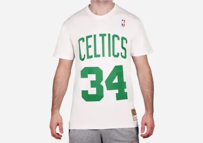 Produktbild von Hemd Mitchell & Ness & Name&Nummer T-Shirt Boston Celtics BNN3CW19045BCEWHIT00PPI