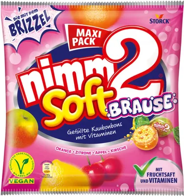 Produktbild von nimm2® soft Brause Kaubonbons 345,0 g