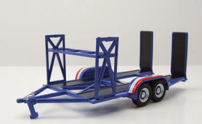 Produktbild von GMP 14310 Trailer Anhänger MOPAR blau für 1:43 Modelle GMP1:43