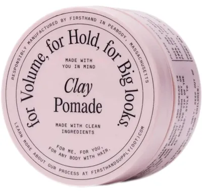 Produktbild von Firsthand Supply – Clay Pomade – Wasserbasierte Haarpomade 88 ml
