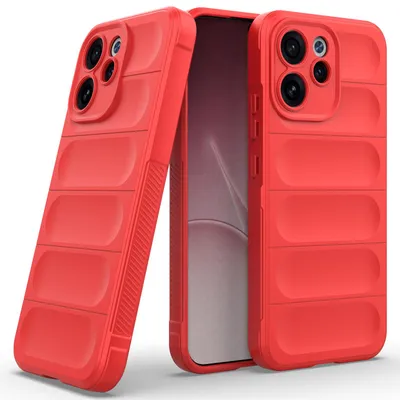 Produktbild von Handyhülle für Oppo Reno15 F Weich TPU Silikon Stossfest Anti-rutsch Hülle Rot