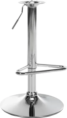 Produktbild von CLP Ersatzgestell für Barhocker 10 x 10 cm Lochabstand höhenverstellbar Fußablage chrom