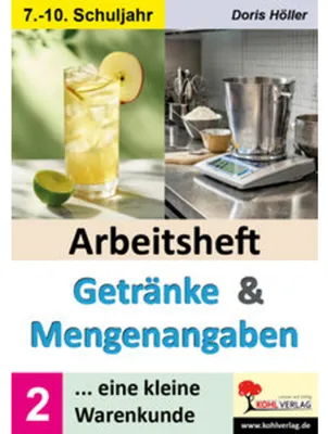 Obrázek produktu pro Arbeitsheft GETRÄNKE und MENGENANGABEN / Band 2