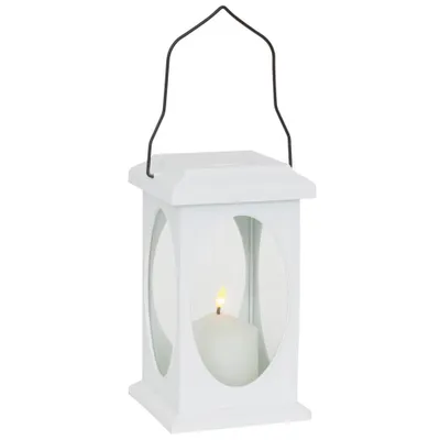 Produktbild von Star Trading Laterne H 23 cm weiß außen