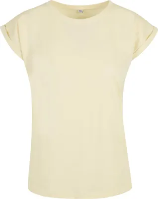 Produktbild von Build Your Brand Kurzarm-T-Shirt für Frauen Uapha hellgelb XS