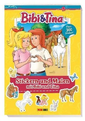 Produktbild von Bibi & Tina: Stickern und Malen mit Bibi und Tina