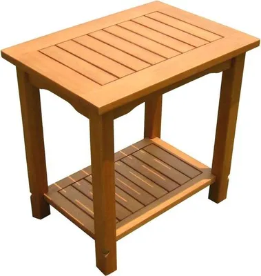 Produktbild von Famanu Beistelltisch Außen - Wetterfest und Praktisch - Ideal für Garten und Terrasse
