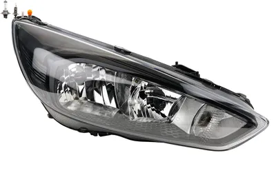 Produktbild von Scheinwerfer passend für Ford Focus 11 10/14- rechts + Leuchtmittel 1866235 1939285 2060606 F1EB13W029PB F1EB13W029PC F1EB13W029PD Johns