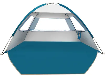 Image de Tente de plage pour 3 à 4 personnes, protection solaire UPF 50+