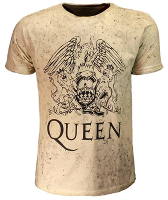 Immagine prodotto di Maglietta Queen Crest Dip Dye – Merchandising ufficiale - S